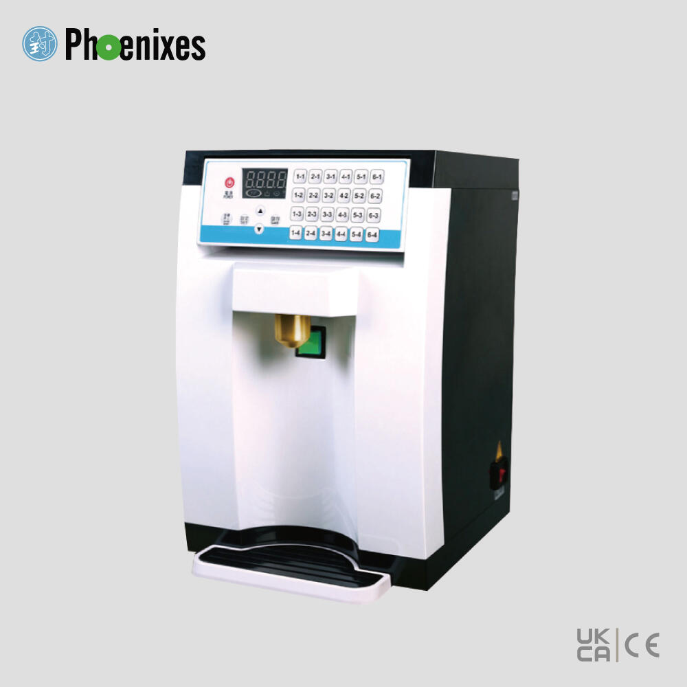 Flip panel fructose syrup dispenser - 24 Keys