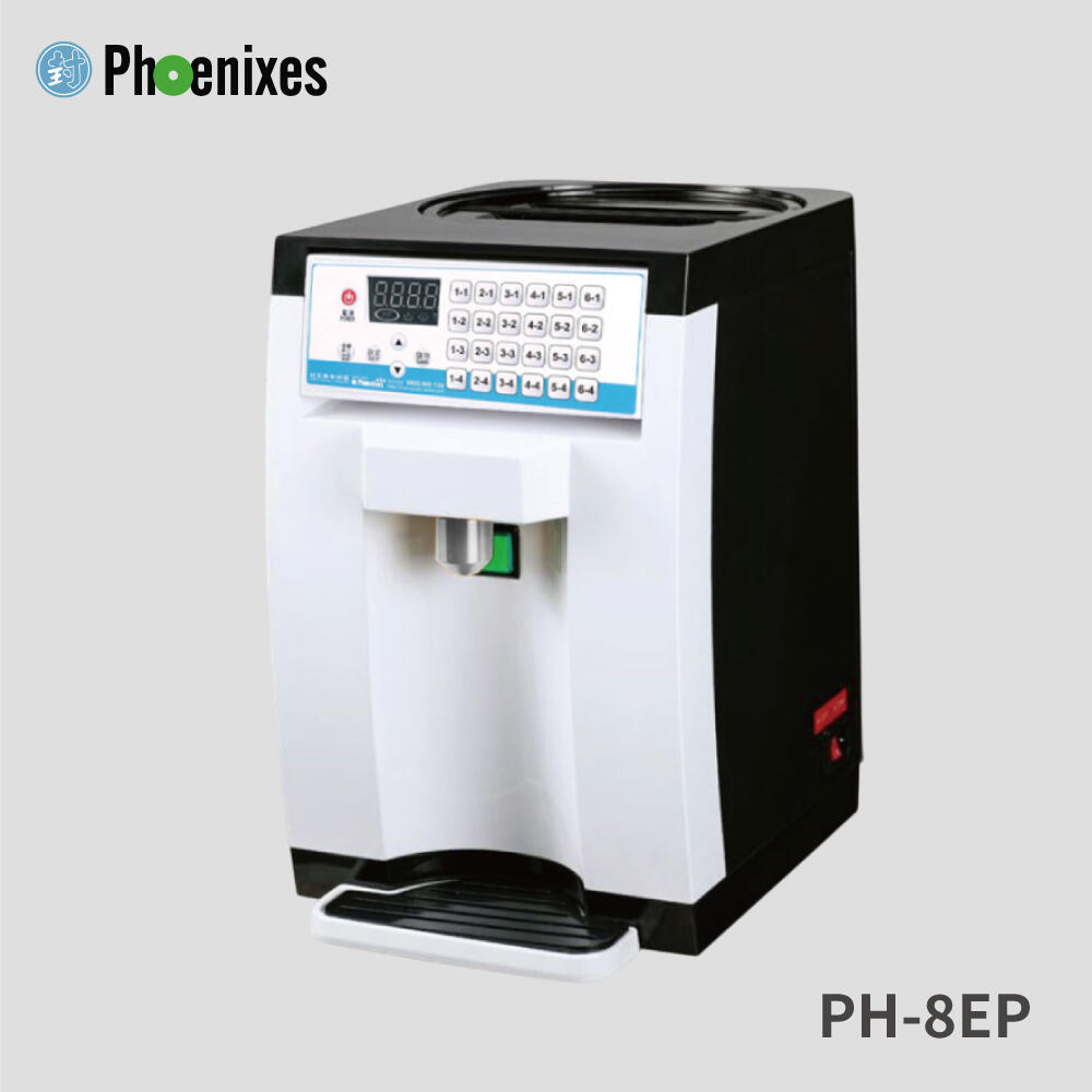Flip panel fructose syrup dispenser - 24 Keys